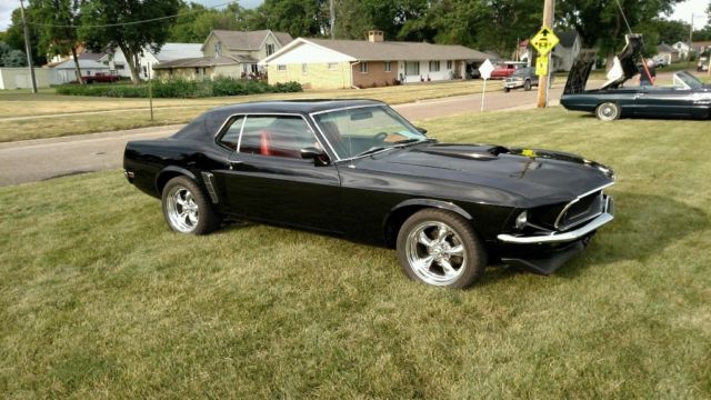1969 Blue Ford Mustang Coupe
