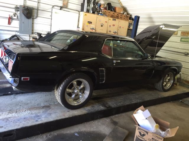 1969 Blue Ford Mustang Coupe