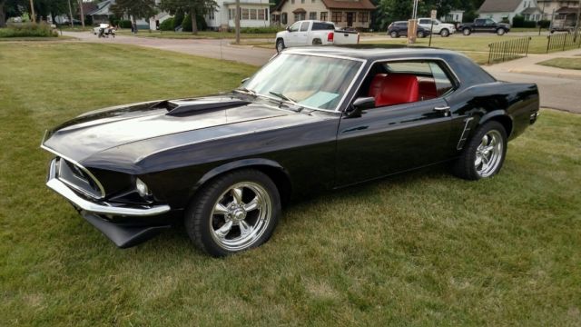 1969 Blue Ford Mustang Coupe