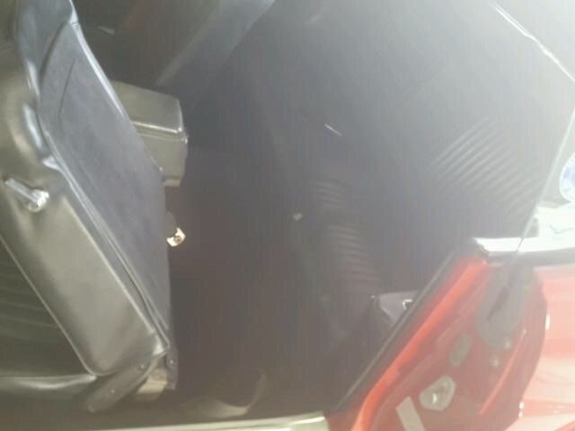 1969 Red Ford Mustang Convertible