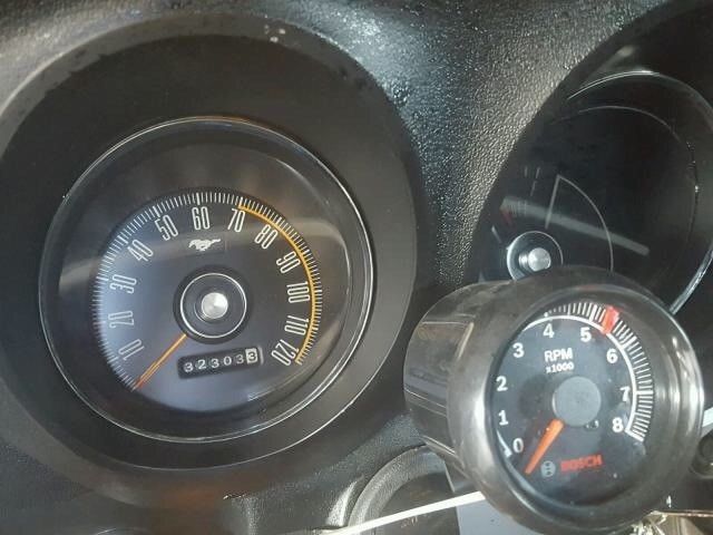 1969 Red Ford Mustang Convertible