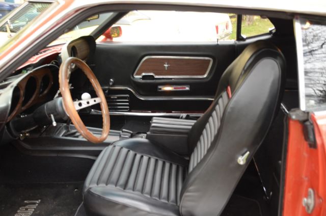 1969 INDIAN FIRE RED Ford Mustang Fastback