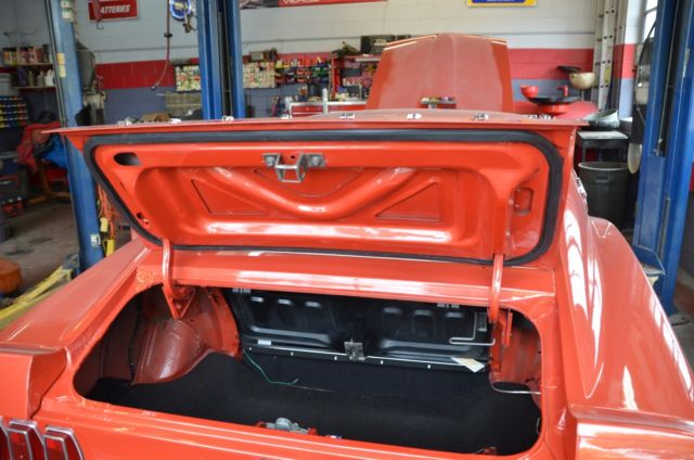 1969 INDIAN FIRE RED Ford Mustang Fastback