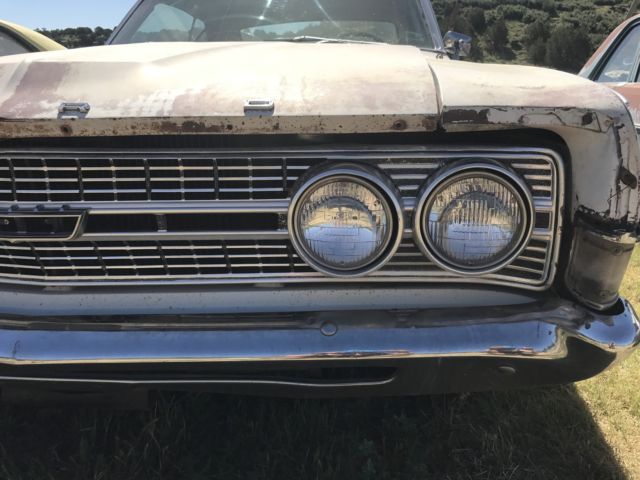 1969 Blue Ford Torino Coupe
