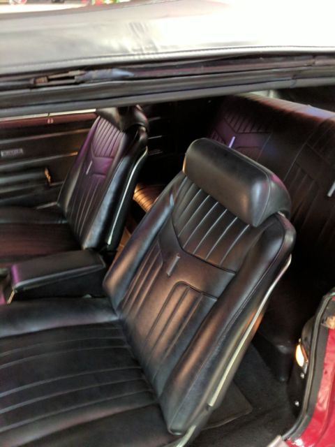 1969 Red Pontiac GTO Convertible