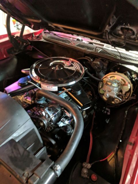 1969 Red Pontiac GTO Convertible