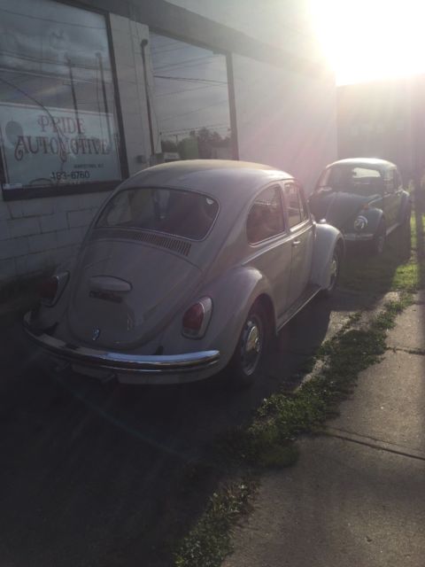 1969 Tan Volkswagen Beetle - Classic Sedan