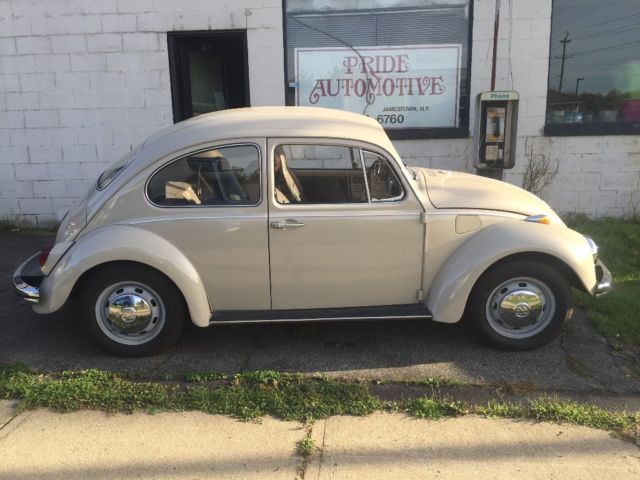1969 Tan Volkswagen Beetle - Classic Sedan