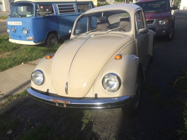 1969 Tan Volkswagen Beetle - Classic Sedan