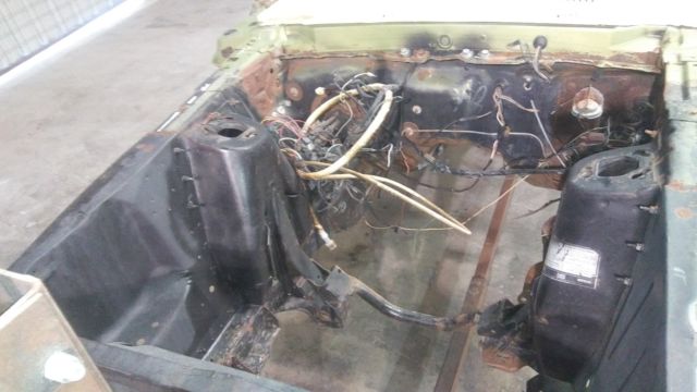 1969 Green Ford Mustang Fastback