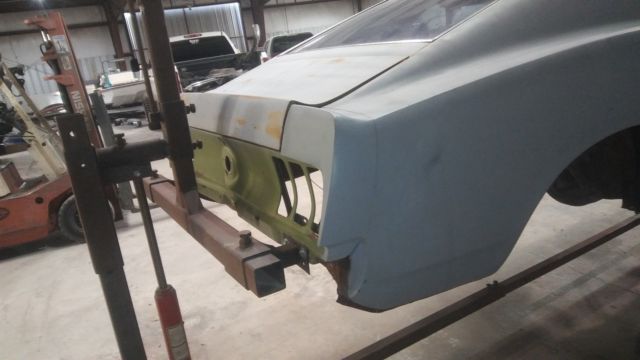 1969 Green Ford Mustang Fastback