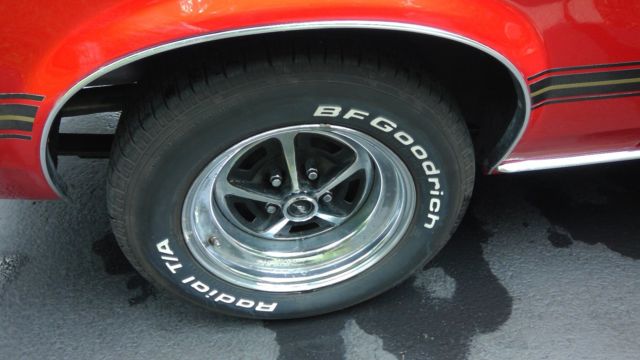 1969 Red Ford Mustang Fastback