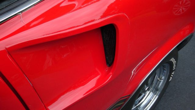 1969 Red Ford Mustang Fastback