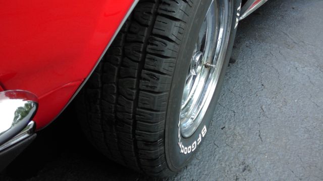 1969 Red Ford Mustang Fastback