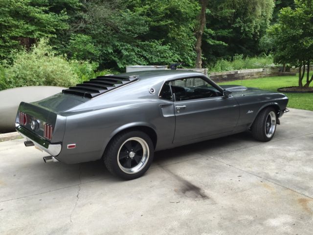 1969 Blue Ford Mustang Coupe