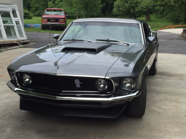 1969 Blue Ford Mustang Coupe