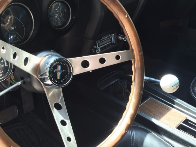 1969 Blue Ford Mustang Coupe