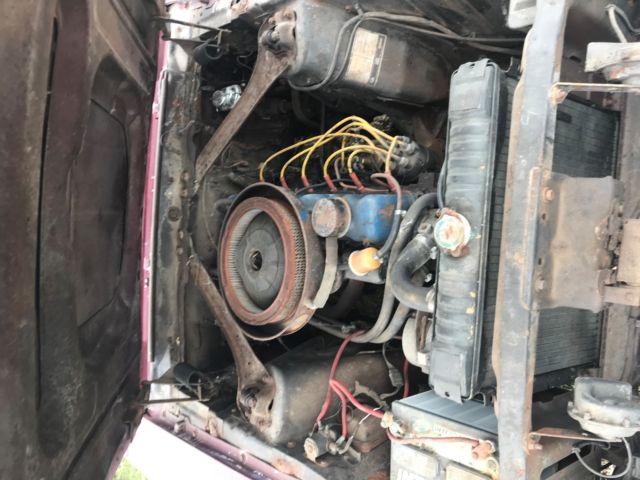 1969 royal maroon Ford Mustang