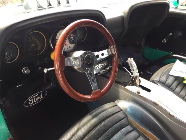 1969 Blue Ford Mustang Fastback