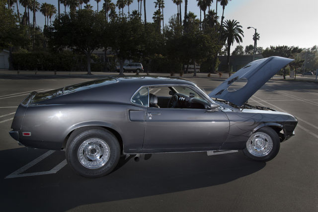 1969 Blue Ford Mustang Fastback