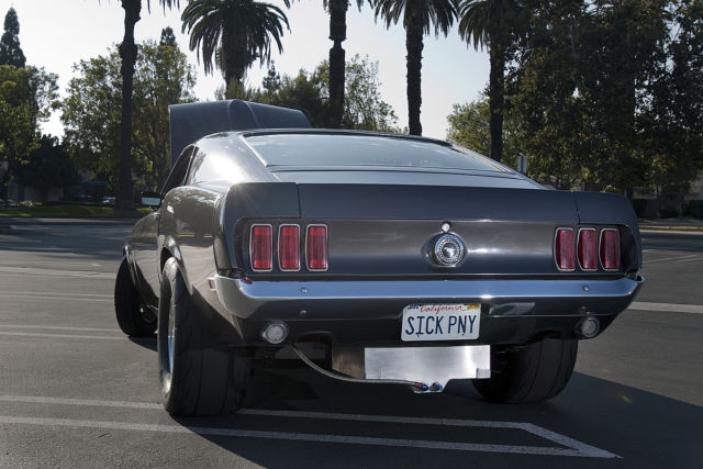 1969 Blue Ford Mustang Fastback
