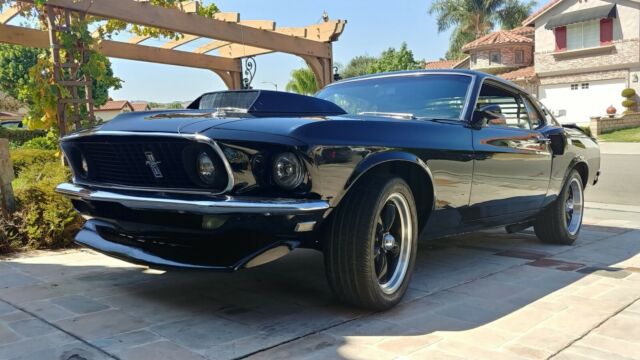 1969 Black Ford Mustang Fastback
