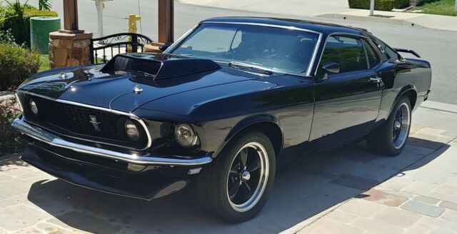 1969 Black Ford Mustang Fastback