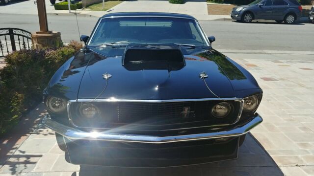 1969 Black Ford Mustang Fastback