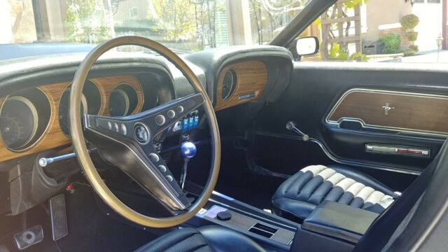 1969 Black Ford Mustang Fastback