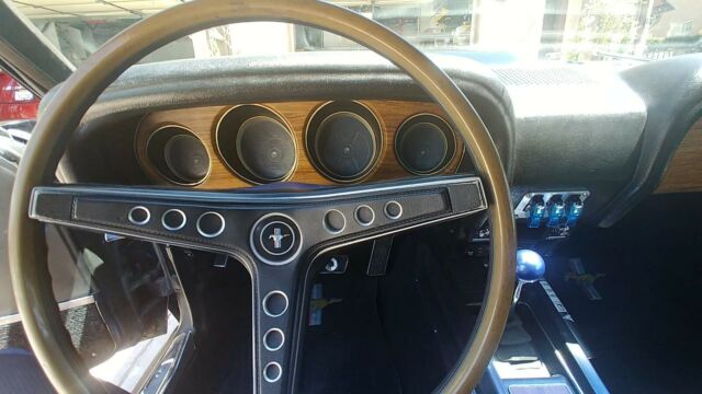 1969 Black Ford Mustang Fastback