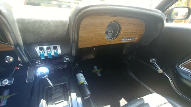 1969 Black Ford Mustang Fastback