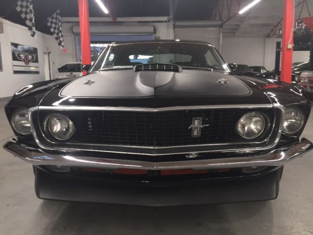 1969 Black Ford Mustang Fastback