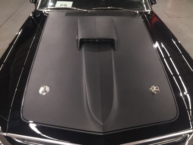 1969 Black Ford Mustang Fastback