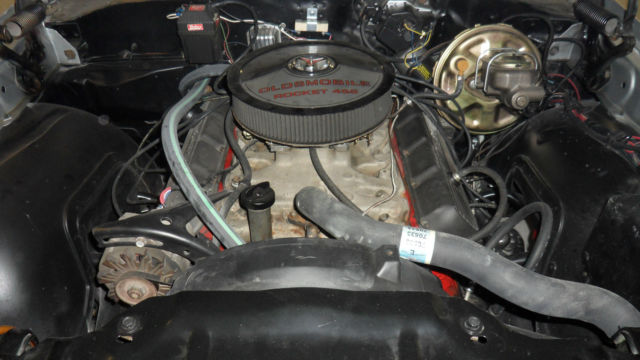 1969 Silver Oldsmobile Cutlass Coupe