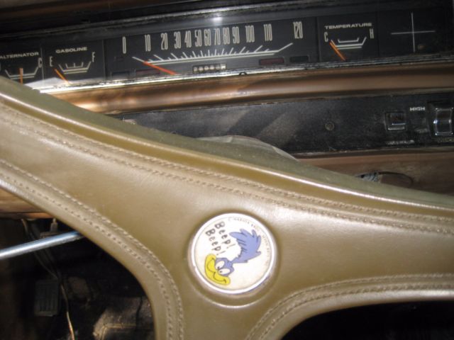 1969 Brown Plymouth Road Runner Coupe