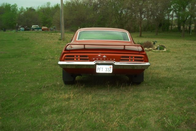 1969 Sundown Orange Pearl Metallic Pontiac Firebird Coupe