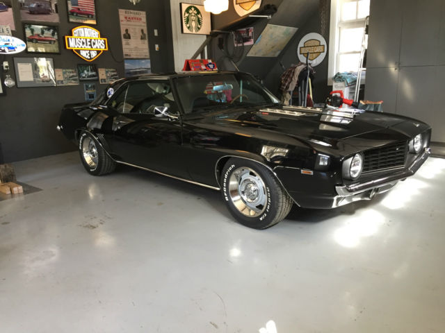 1969 Black Chevrolet Camaro Coupe