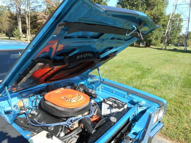 1969 B5 Blue Plymouth Road Runner Coupe