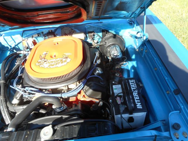 1969 B5 Blue Plymouth Road Runner Coupe