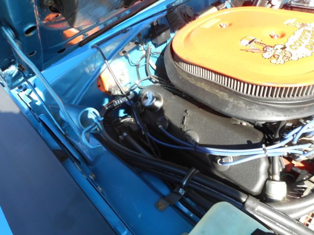 1969 B5 Blue Plymouth Road Runner Coupe