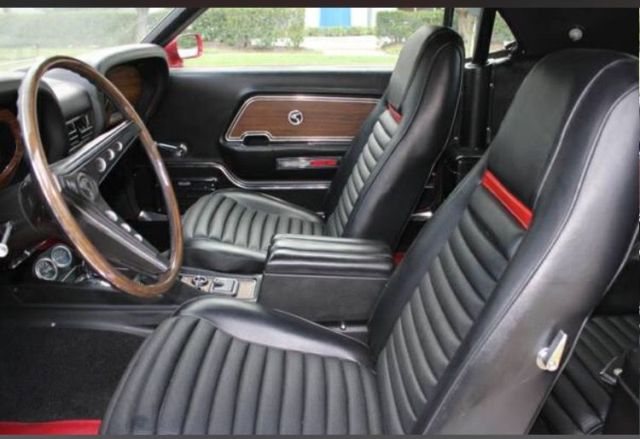 1969 Candy Apple Red Ford Mustang Fastback