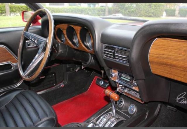 1969 Candy Apple Red Ford Mustang Fastback