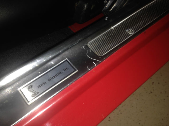 1969 Candy Apple Red Ford Mustang Fastback