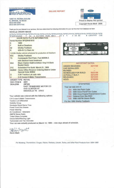 1969 Candy Apple Red Ford Mustang Fastback