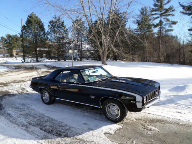 1969 Black Chevrolet Camaro Coupe