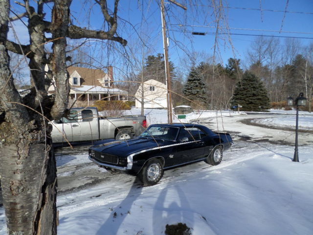 1969 Black Chevrolet Camaro Coupe