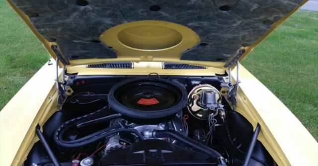 1969 Yellow Chevrolet Camaro