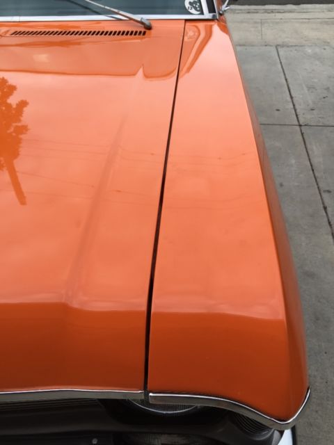 1969 Classic Orange Chevrolet Nova Coupe