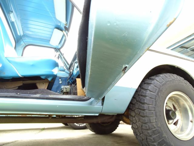 1969 Blue Chevrolet C-10 Standard Cab Pickup