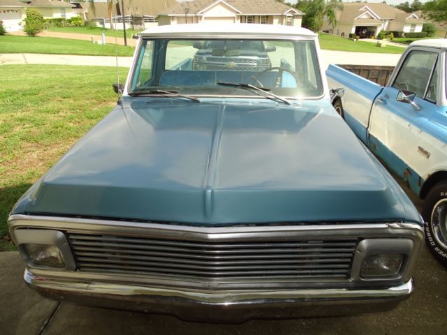 1969 Blue Chevrolet C-10 Standard Cab Pickup